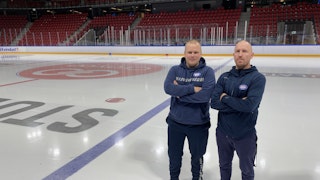 Simon Stolt Wang og Kjell Richard Nygård