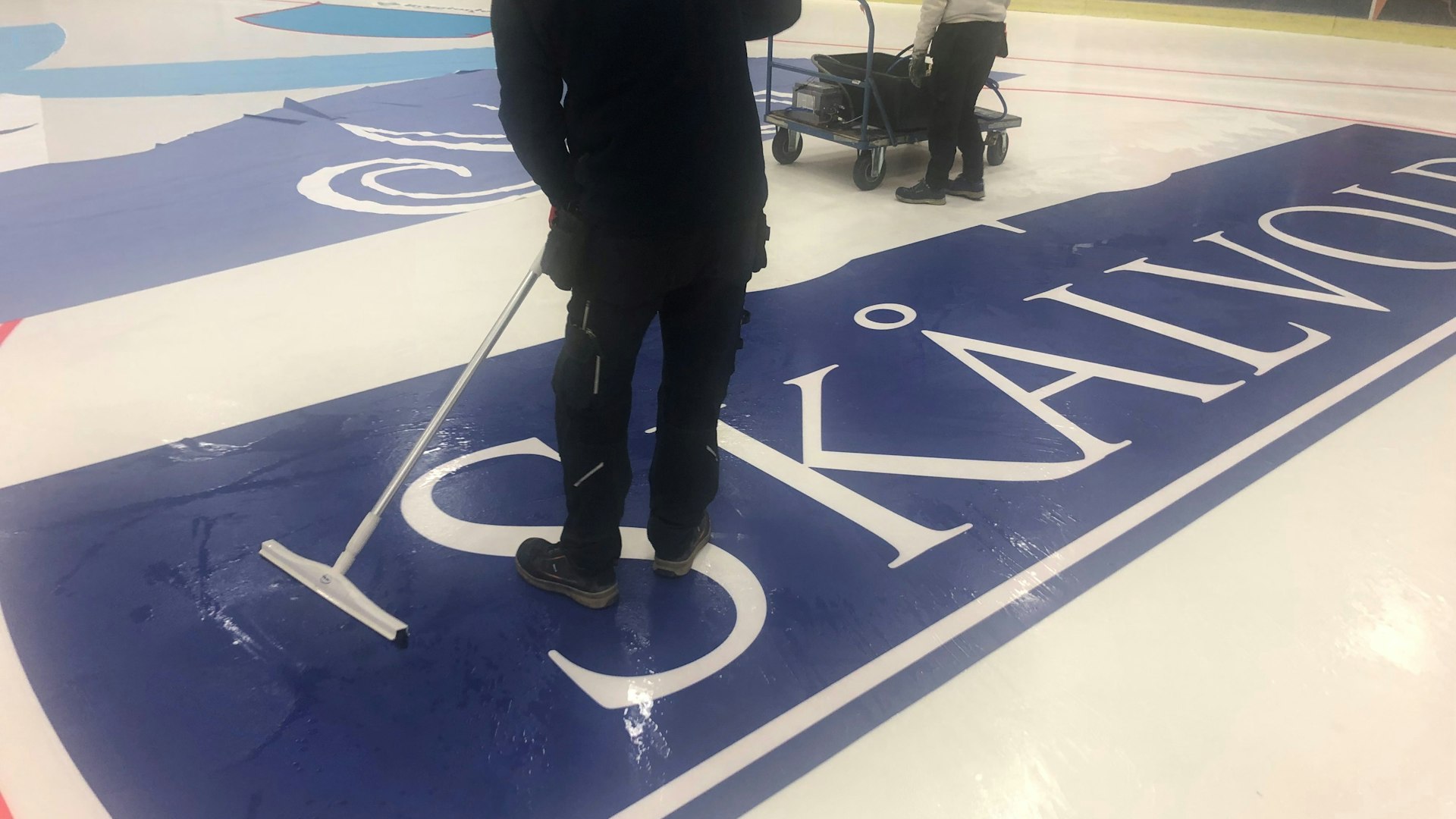 Skålvold i isen